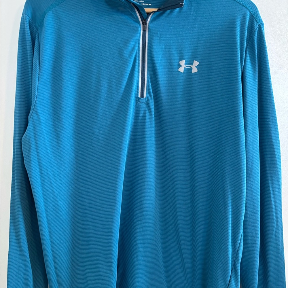 Under Armour Blue Quarter-Zip Pullover
